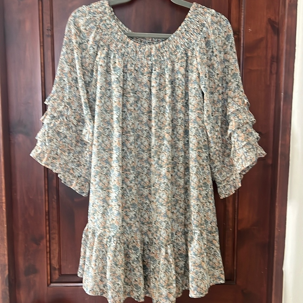 Vici smocked floral dress